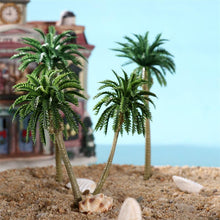 Load image into Gallery viewer, 15 pcs Miniature Palm Tree Models Train Railway Accessories Forest Fairy Garden Landscape Terrarium Diorama Craft Supplies
