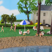 Load image into Gallery viewer, 40 pcs Miniature Swimming People Figures 1:87 HO Scale Models Toys Beach Pool Scenery Layout Scene Accessories Diorama Supplies
