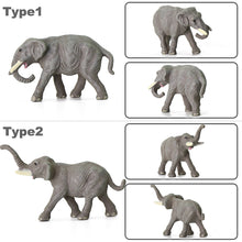 Load image into Gallery viewer, 10 pcs Miniature Elephant Wild Animal 1:160 Figures N Scale Models Toys Landscape Garden Scenery Layout Scene Accessories Diorama Supplies

