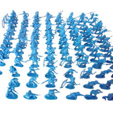 Load image into Gallery viewer, 60 pcs Classic Wild West Cowboys Native American Indians Plastic Toy Soldiers 5cm Figure Models (Choose Color)

