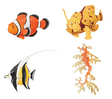 Load image into Gallery viewer, Set of 4 Coral Fish Animal Part III 4D 3D Puzzle Model DIY Educational Toy
