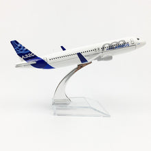 Load image into Gallery viewer, A320 NEO Airbus House Color Airplane 16cm Diecast Plane Model
