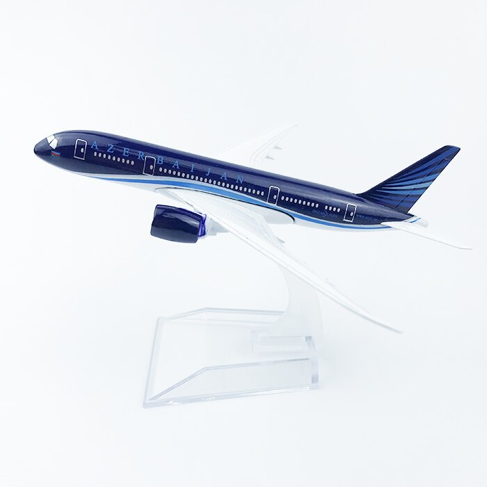 Azerbaijan Airlines Boeing 787 Airplane 16cm Diecast Plane Model