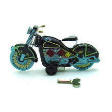 Load image into Gallery viewer, MS365 Vintage Harley Motorcycle Retro Clockwork Wind Up Tin Toy Collectible (Choose Color)
