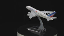 Load and play video in Gallery viewer, Air France A380 Airbus Airplane 16cm Diecast Plane Model
