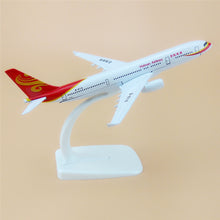 Load image into Gallery viewer, China Hainan Airlines Airbus A330 Airplane 16cm Diecast Plane Model
