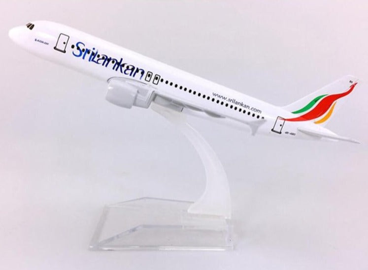 SriLankan Airlines Airbus A320 Airplane 16cm Diecast Plane Model