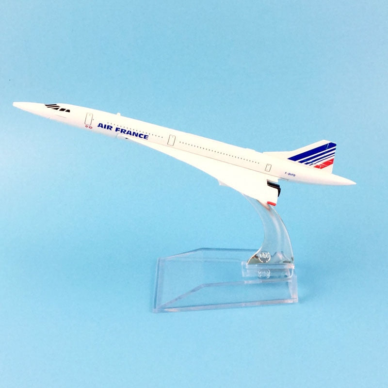 Air France Concorde Airplane 16cm Diecast Plane Model
