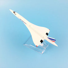 Load image into Gallery viewer, Air France Concorde Airplane 16cm Diecast Plane Model
