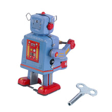 Load image into Gallery viewer, MS514 Musical Drummer Robot Clockwork Wind Up Tin Toy Collectible
