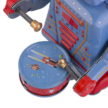 Load image into Gallery viewer, MS514 Musical Drummer Robot Clockwork Wind Up Tin Toy Collectible
