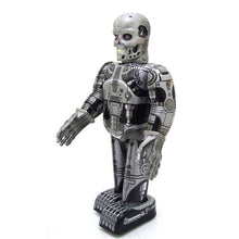 Load image into Gallery viewer, MS288 Skull Robot Terminator Robot Retro Clockwork Wind Up Tin Toy Collectible
