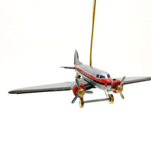 Load image into Gallery viewer, MF3310 Douglas DC-3 Airplane Christmas-Hanging Ornament Tin Toy Collectible
