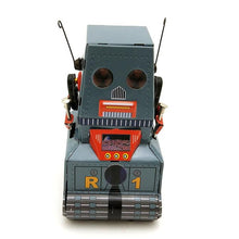 Load image into Gallery viewer, MS371 Vintage R1 Tank Robot Retro Clockwork Wind Up Tin Toy Collectible
