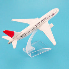 Load image into Gallery viewer, JAL Japan Airlines Boeing 777 Airplane 16cm Diecast Plane Model
