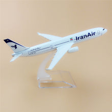 Load image into Gallery viewer, Iran Air Airlines Airbus A330 EP-IJA Airplane 16cm Diecast Plane Model
