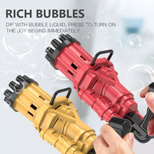 Load image into Gallery viewer, Gatling Electric Bubble Machine Gun Toy Summer Automatic Soap Water Maker For Kids Gift (Choose Color)
