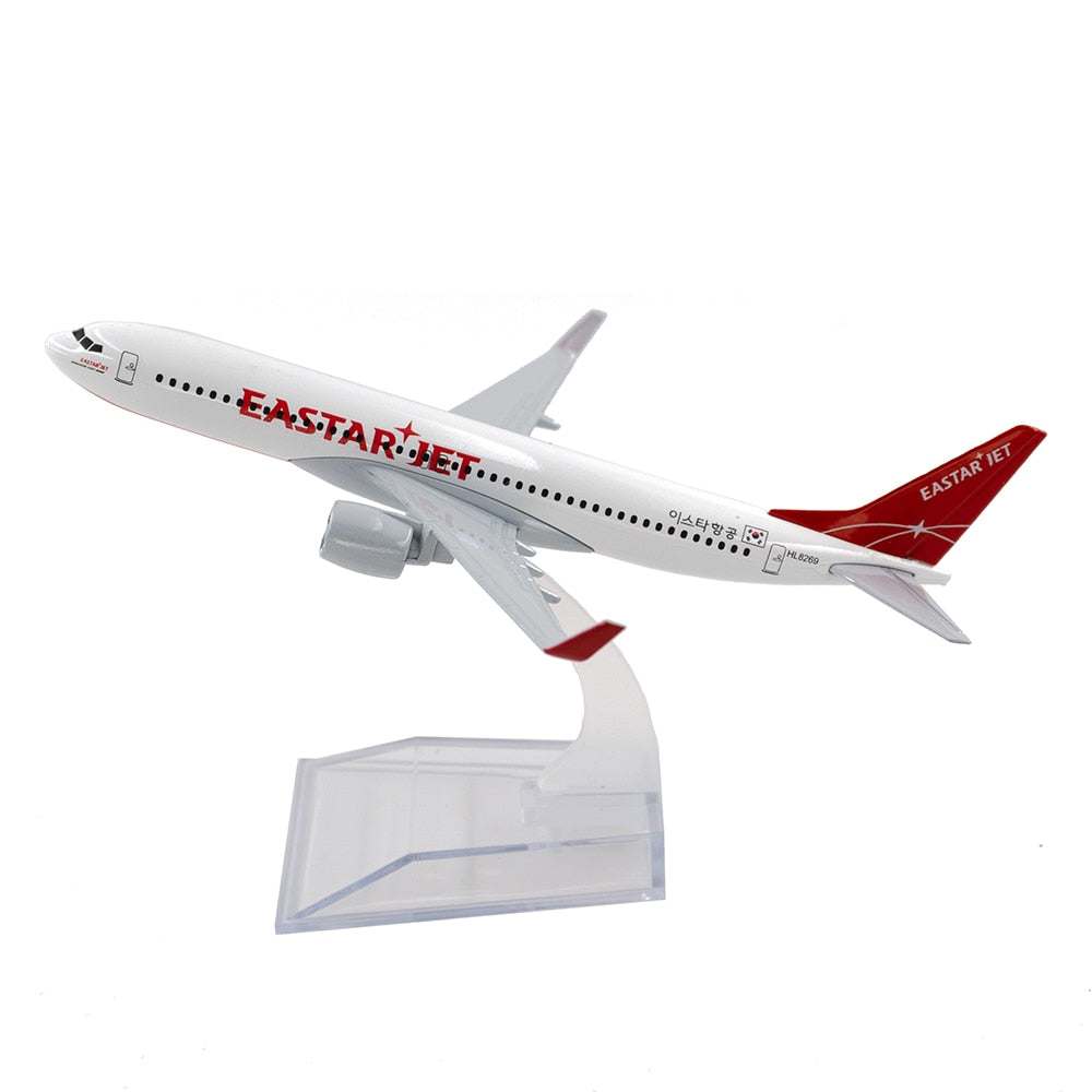 Eastar Jet Korean Airlines Boeing 737 HL 8269 Airplane 16cm Diecast Plane Model