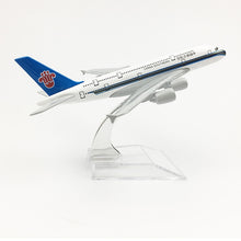 Load image into Gallery viewer, China Southern Airlines Airbus A380 Airplane 16cm Diecast Plane Model
