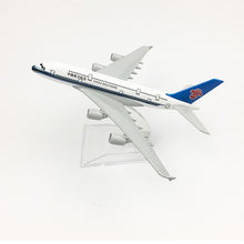 Load image into Gallery viewer, China Southern Airlines Airbus A380 Airplane 16cm Diecast Plane Model
