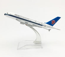 Load image into Gallery viewer, China Southern Airlines Airbus A380 Airplane 16cm Diecast Plane Model
