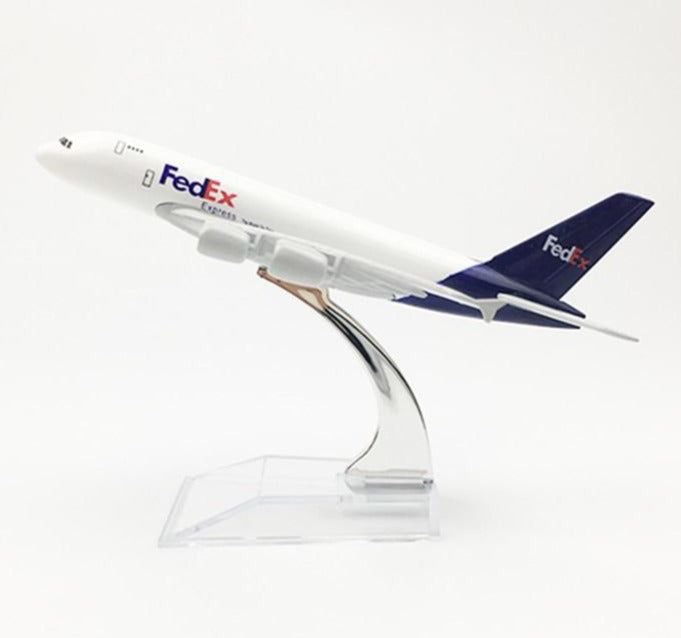 FedEx Express Airbus A380 Airplane 16cm Diecast Plane Model