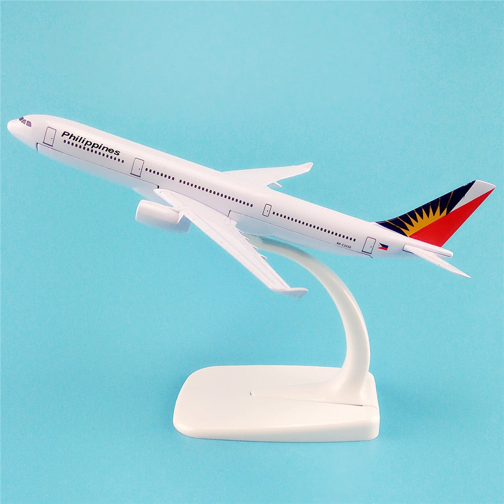 Philippines Airlines Airbus A330 RP-C3336 Airplane 16cm Diecast Plane Model