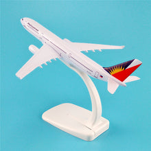 Load image into Gallery viewer, Philippines Airlines Airbus A330 RP-C3336 Airplane 16cm Diecast Plane Model
