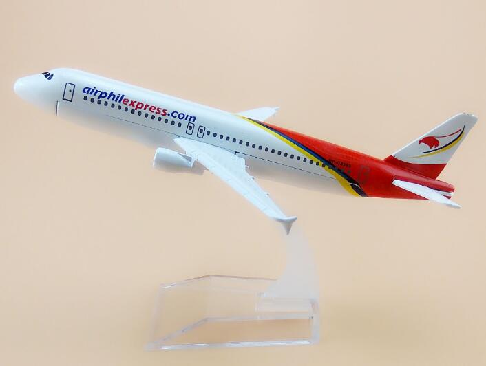 Airphil Express Air Philippines Airbus A320 RP-C8380 Airplane 16cm Diecast Plane Model