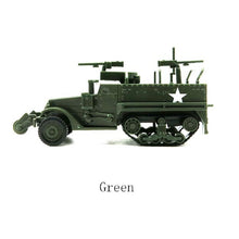 Load image into Gallery viewer, M3A1 Armored Scout Car WWII US Army Military Vehicle 4D Assembly Model Kit Toy (Choose Color)
