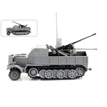 Load image into Gallery viewer, SD.KFZ.72 Armored Car WWII German Army Military Vehicle 4D Assembly Model Kit Toy (Choose Color)
