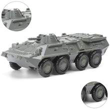 Load image into Gallery viewer, WWII Russian BTR-80 Armoured Personnel Carrier wheeled Military Vehicle 4D Assembly Model Kit Toy
