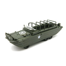 Load image into Gallery viewer, WWII US Army DUKW Amphibious Truck Military Duck Wheeled Combat Vehicle 4D Assembly Model Kit Toy (Choose Style)
