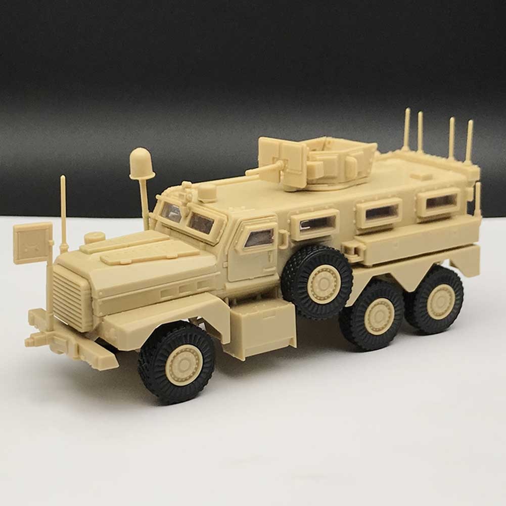 US Army Cougar 6x6 MRAP Military Vehicle 4D Assembly Model Kit Toy