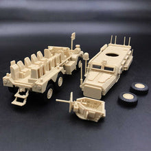 Load image into Gallery viewer, US Army Cougar 6x6 MRAP Military Vehicle 4D Assembly Model Kit Toy
