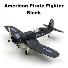 Load image into Gallery viewer, WWII Military Aircraft US Navy Vought F4U Corsair Fighter 1/48 Plane 4D Assembly Model Kit Toy (Choose Color)
