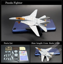 Load image into Gallery viewer, 8 pcs Military Fighter Plane Aircraft Airplane Helicopter Part I 4D Assembly Model Kit Toy
