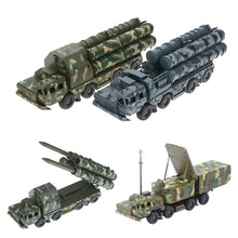 Load image into Gallery viewer, Russia Army S-300 PMU Missile System Radar Military Truck Vehicle 4D Assembly Model Kit Toy (Choose Style)
