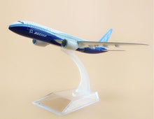 Load image into Gallery viewer, BOEING 787 House Color Airplane 16cm DieCast Plane Model
