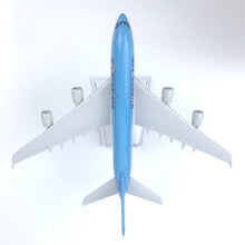 Load image into Gallery viewer, KOREAN AIR Airbus A380 HL7612 Airplane 16cm DieCast Plane Model
