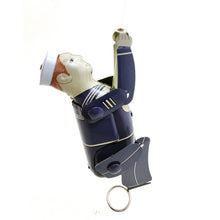 Load image into Gallery viewer, MS654 Vintage Climbing Sailor Pull Line Rope Retro Classic Tin Toy Collectible
