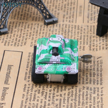 Load image into Gallery viewer, Mini Military Army Tank Model Retro Clockwork Wind Up Tin Toy Collectible
