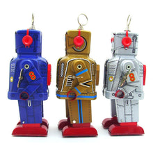 Load image into Gallery viewer, MS403 Mechanical Space Robot Retro Clockwork Wind Up Tin Toy Collectible (Choose Color)
