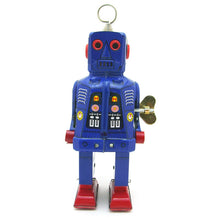 Load image into Gallery viewer, MS403 Mechanical Space Robot Retro Clockwork Wind Up Tin Toy Collectible (Choose Color)
