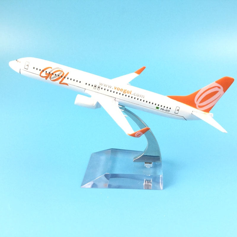 GOL Airlines Brazil Boeing 737 Airplane 16cm Diecast Plane Model