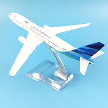 Load image into Gallery viewer, Garuda Indonesia Airlines Airbus A330 Airplane 16cm Diecast Plane Model
