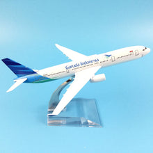 Load image into Gallery viewer, Garuda Indonesia Airlines Airbus A330 Airplane 16cm Diecast Plane Model
