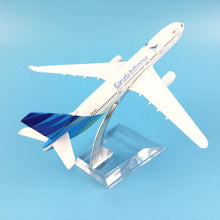 Load image into Gallery viewer, Garuda Indonesia Airlines Airbus A330 Airplane 16cm Diecast Plane Model
