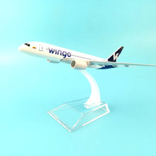 Load image into Gallery viewer, Wingo Airlines Colombia Boeing 787 Airplane 16cm Diecast Plane Model
