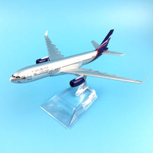 Load image into Gallery viewer, Aeroflot Airlines Russian Airbus A330 Airplane 16cm Diecast Plane Model
